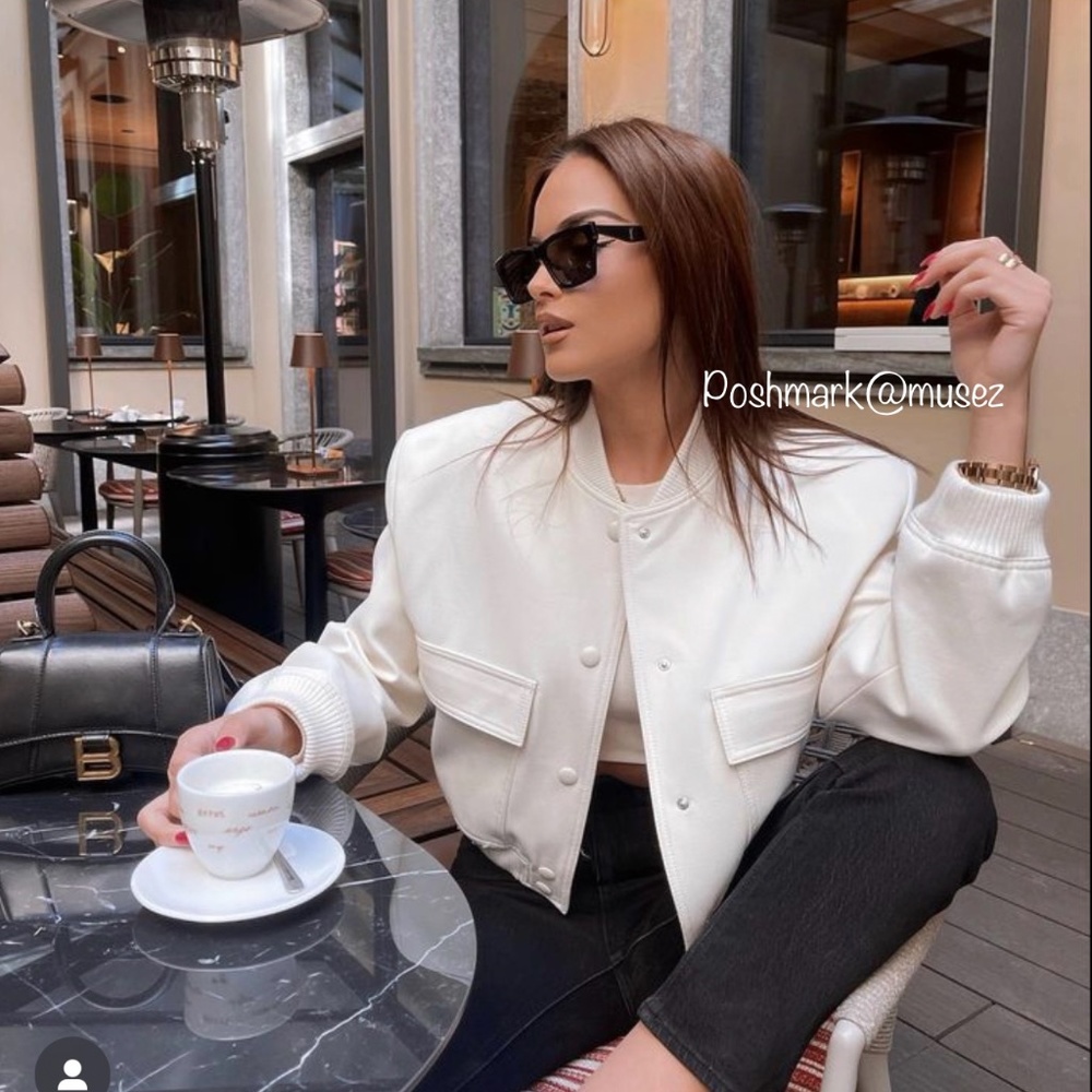 Zara MAXI POCKET BOMBER - Picture 8 of 17